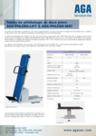 Tables de verticalisation pour phlébologie (en 2 plans) 