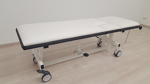 AGA Echo-Kardiographieliege H-EKA 1065/Y mit Zubehör