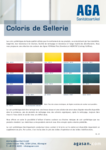 Couleurs de sellerie AGA