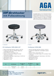 Drehhocker mit Füßauflösung AGA Drehhocker mit Füßauflösung DHFA