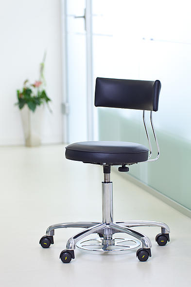 OR swivel chair with MEDISTAT Electrically conductive synthetic leather