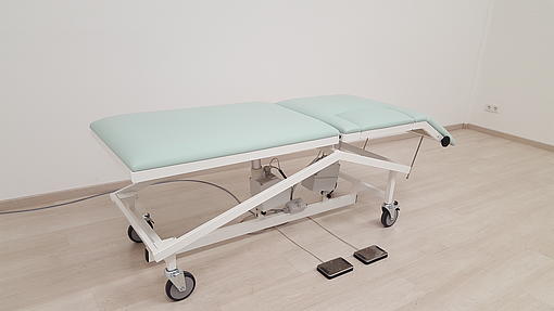 AGA Sono-Echo-Kardiographieliege SO-ZEKA 1065/EE mit Zubehör