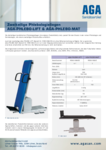 AGA-PHLEBO-LIFT und AGA-PHLEBO-MAT Phlebologieliegen (2-teilig)